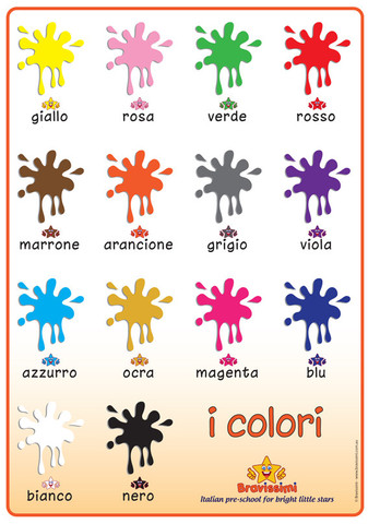 i colori – per bambini - Bravissimi